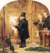 William Parrott J M W Turner at the Royal Academy,Varnishing Day china oil painting reproduction